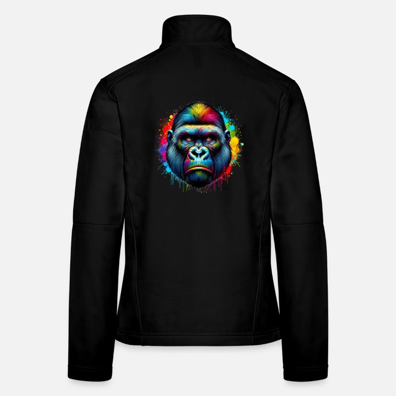 Gorilla Frauen Softshelljacke