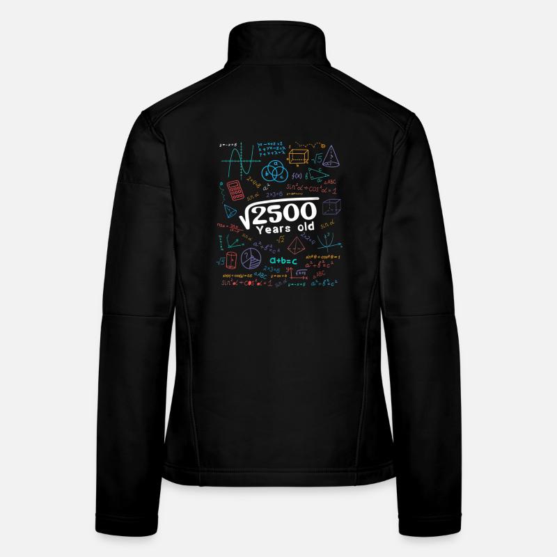 2500 Years of Math Doodles Women's Softshell Jacket