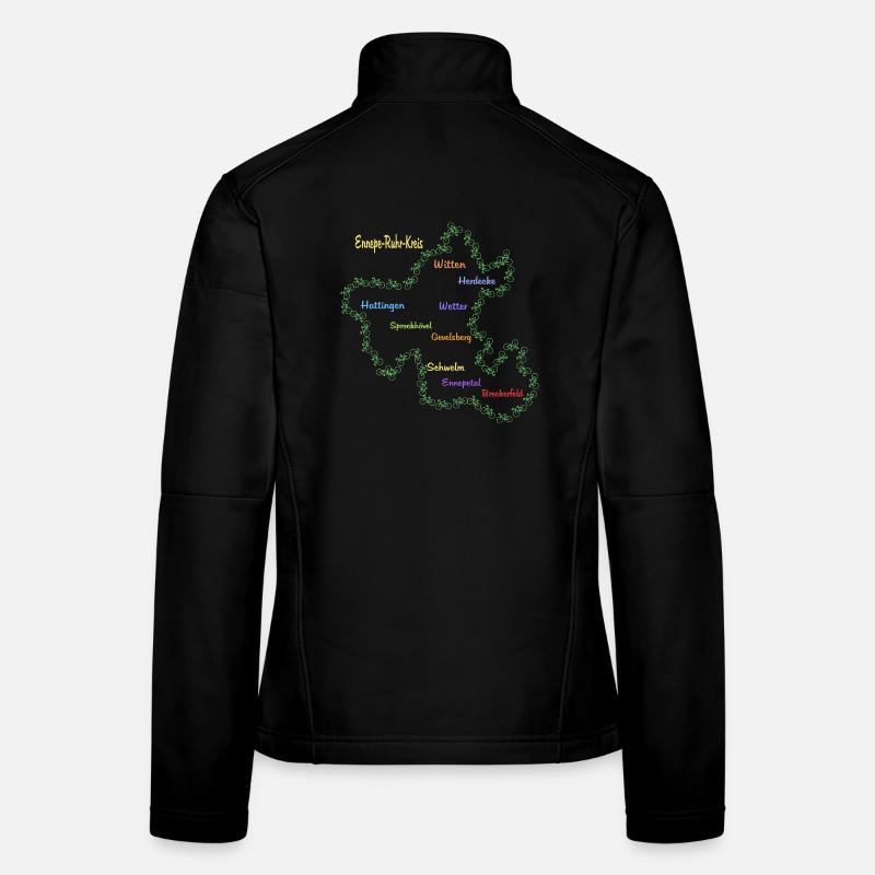 Ennepe Ruhr Kreis Frauen Softshelljacke