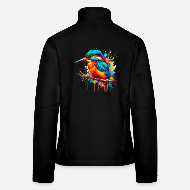 Eisvogel Frauen Softshelljacke