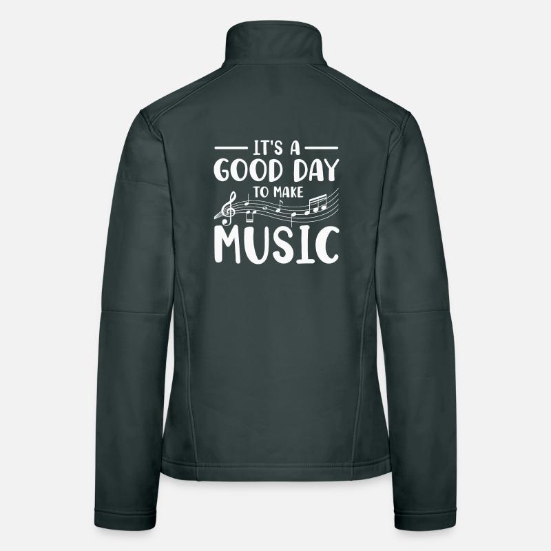 Musician Music Instrument Women's Softshell Jacket