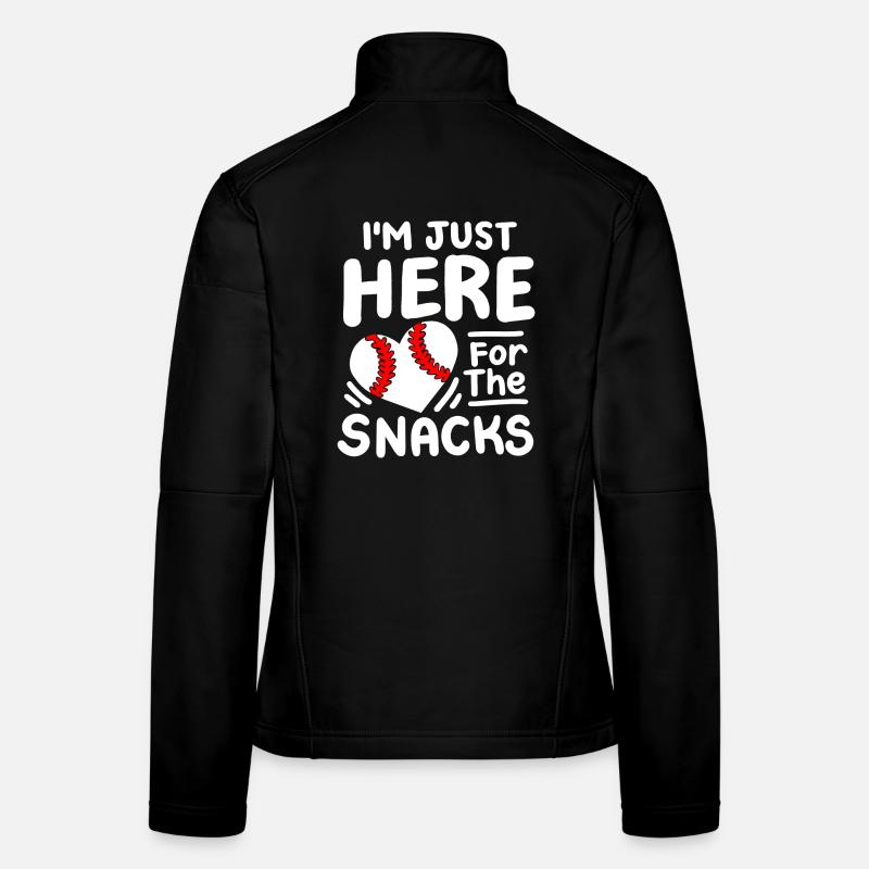 Baseball Baseballspieler Frauen Softshelljacke