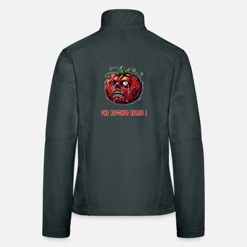 The Ketchup Killer Frauen Softshelljacke