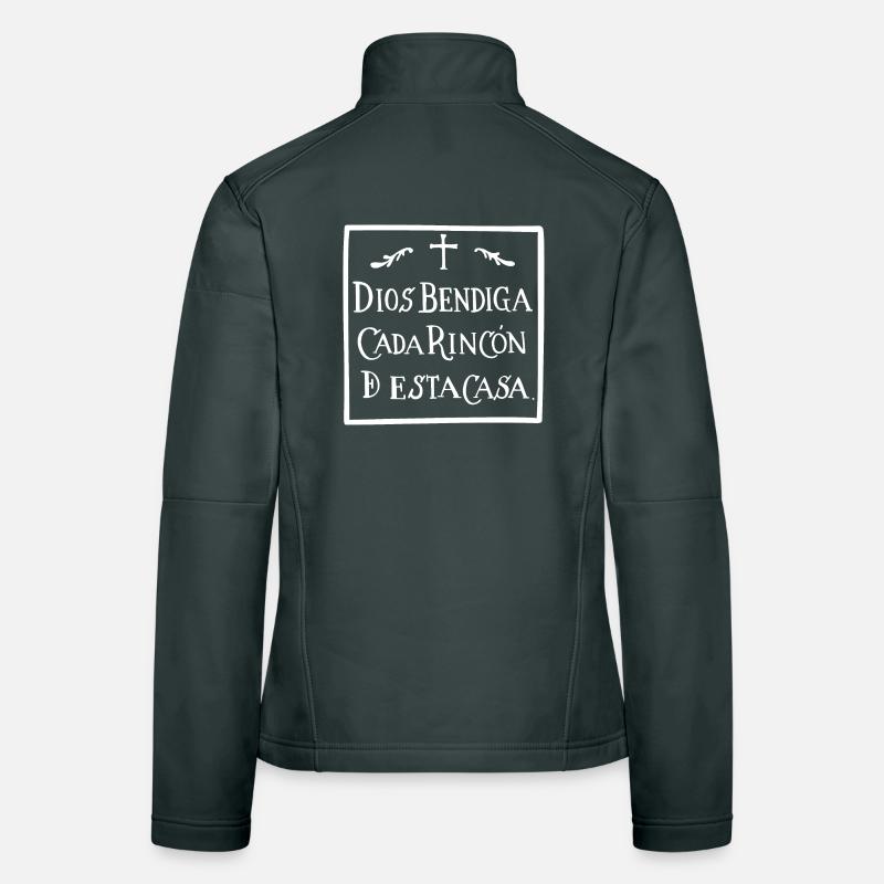 God bless every corner (dark) Women's Softshell Jacket