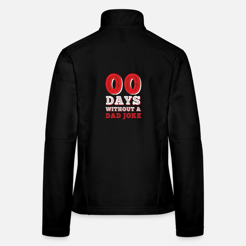 00 Tage Ohne Dad Witze Frauen Softshelljacke