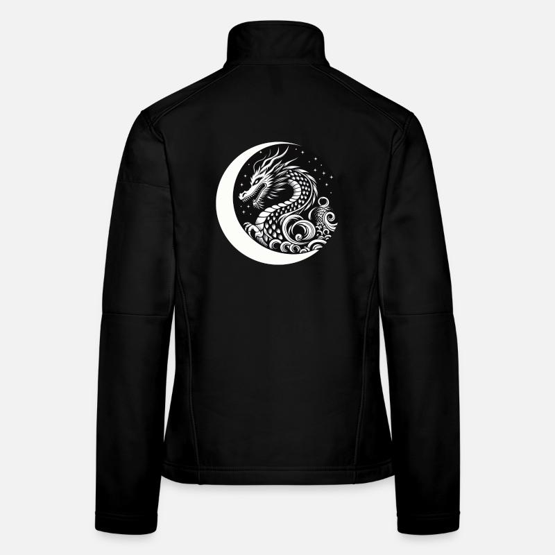 Chinesischer Drache Frauen Softshelljacke