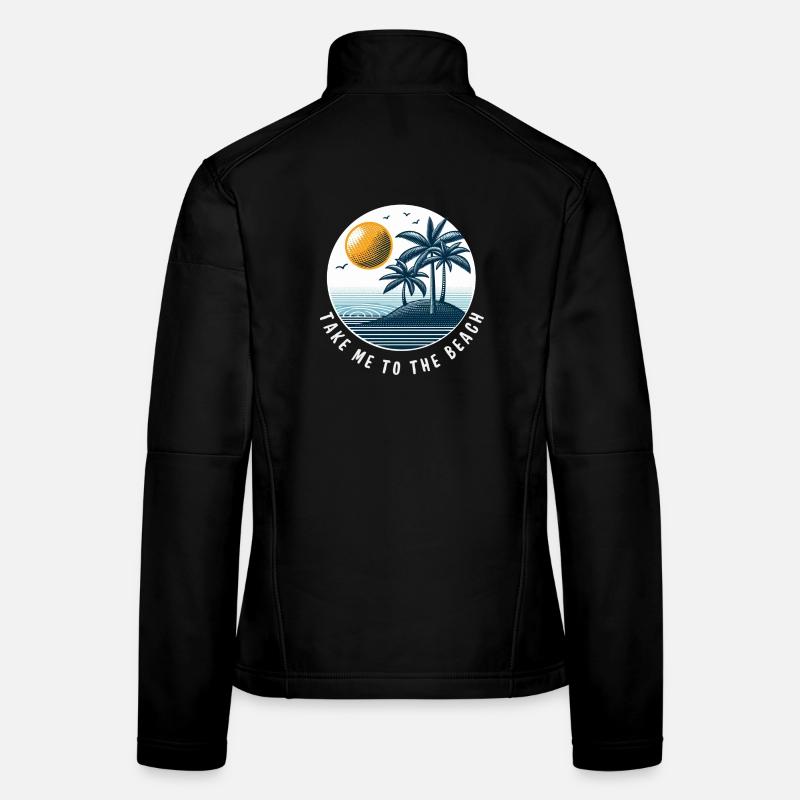 Bring mich zum Strand Frauen Softshelljacke