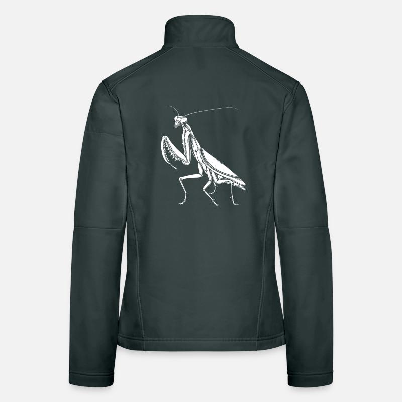 Praying Mantis Praying Mantis Love Mantis Women's Softshell Jacket