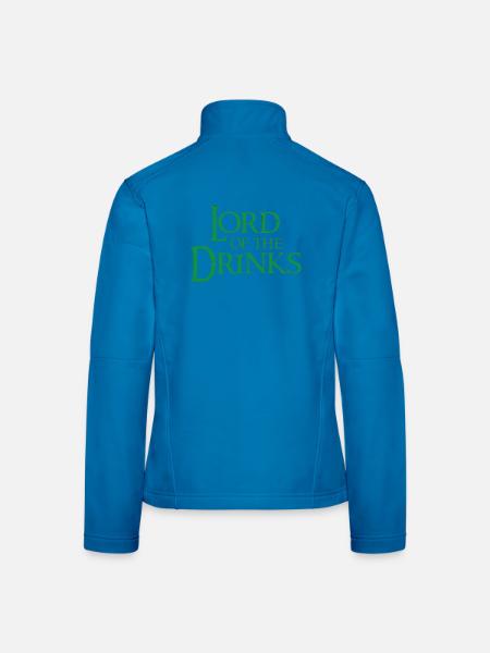 Fantasie Getränke Saga - Frauen Softshelljacke - Schwarz - Hinten