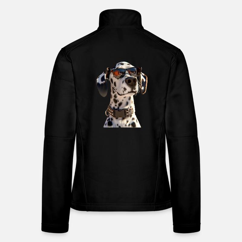 Dalmatiner Hunde Liebhaber Ich Liebe Dalmatiner Frauen Softshelljacke
