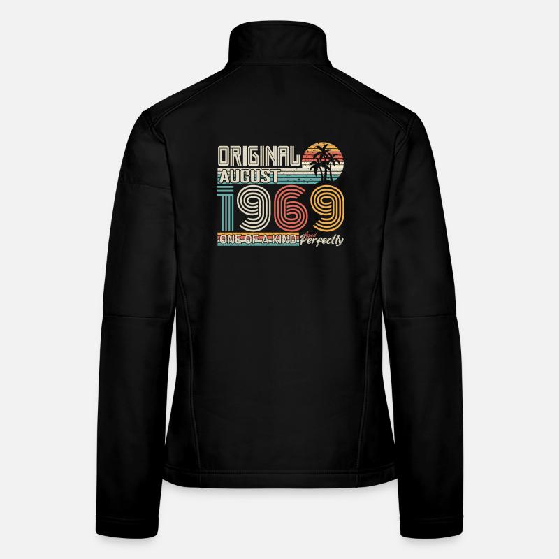 August 1969 Birthday August 1969 Gift Women's Softshell Jacket
