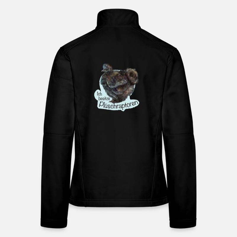 The Plush Raptors - Women's Softshell Jacket - black