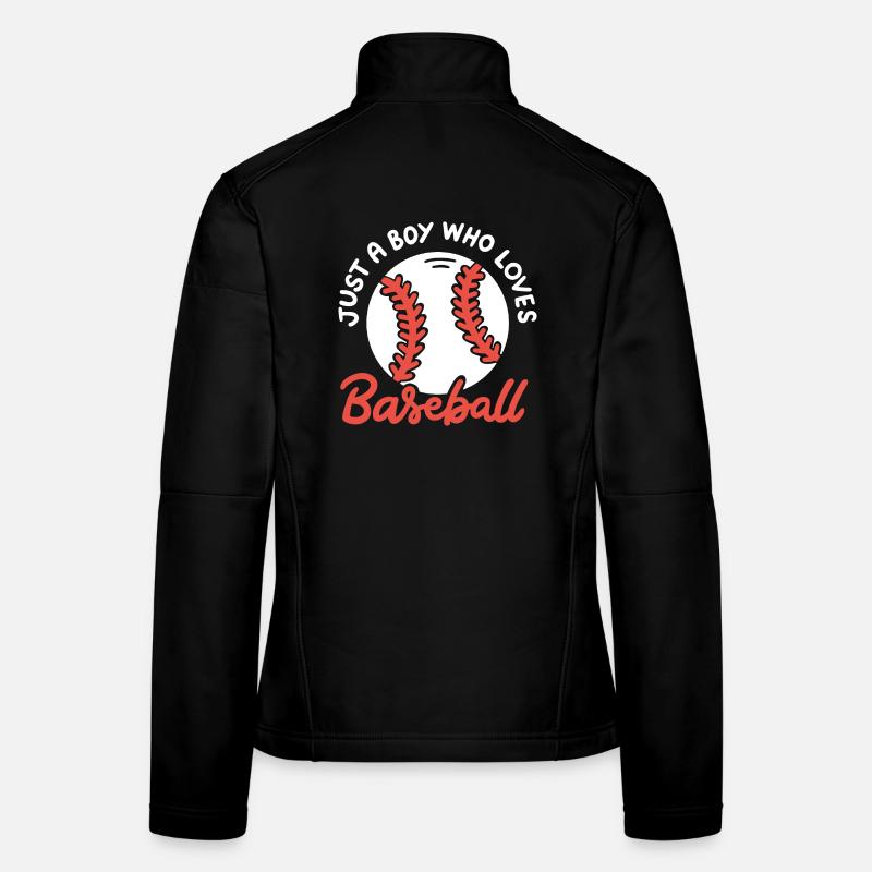 Baseball-Liebhaber Baseball-Spieler Frauen Softshelljacke