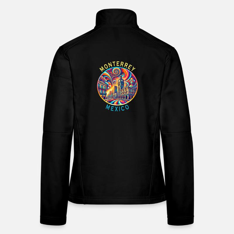 Monterrey Mexiko Städte Kunst Design Frauen Softshelljacke