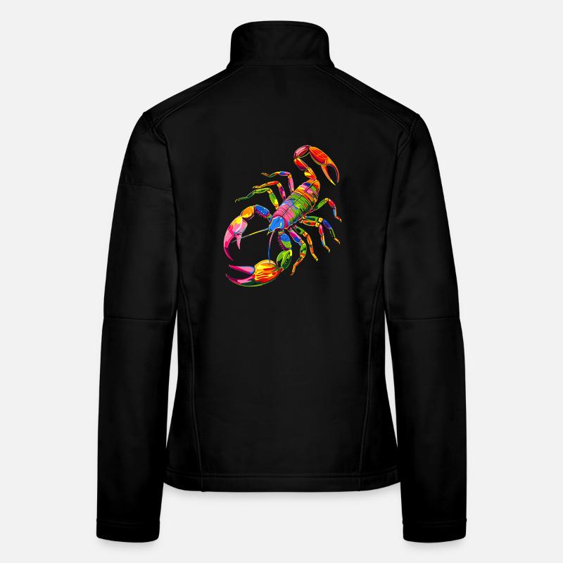 Scorpio Arachnids Scorpion Funny Scorpions Women's Softshell Jacket