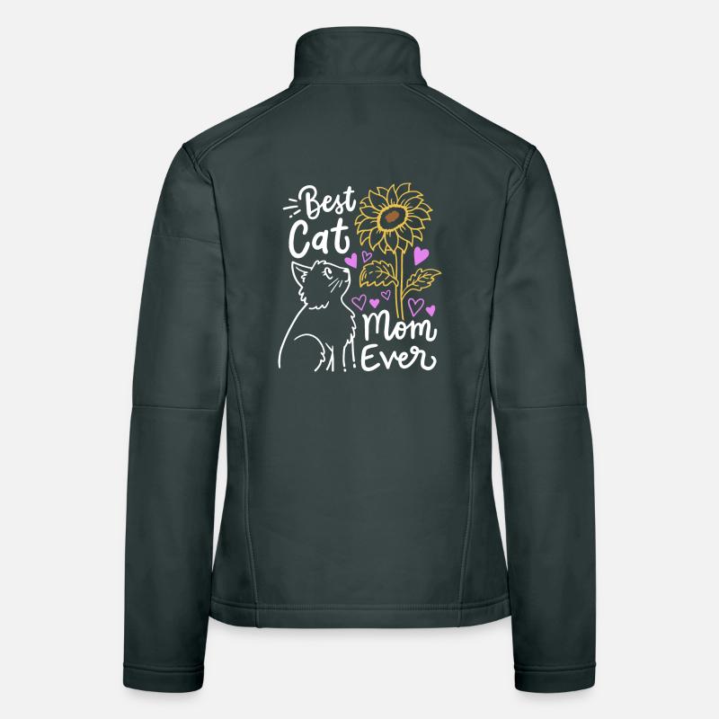 Katzenmama Muttertag Frauen Softshelljacke