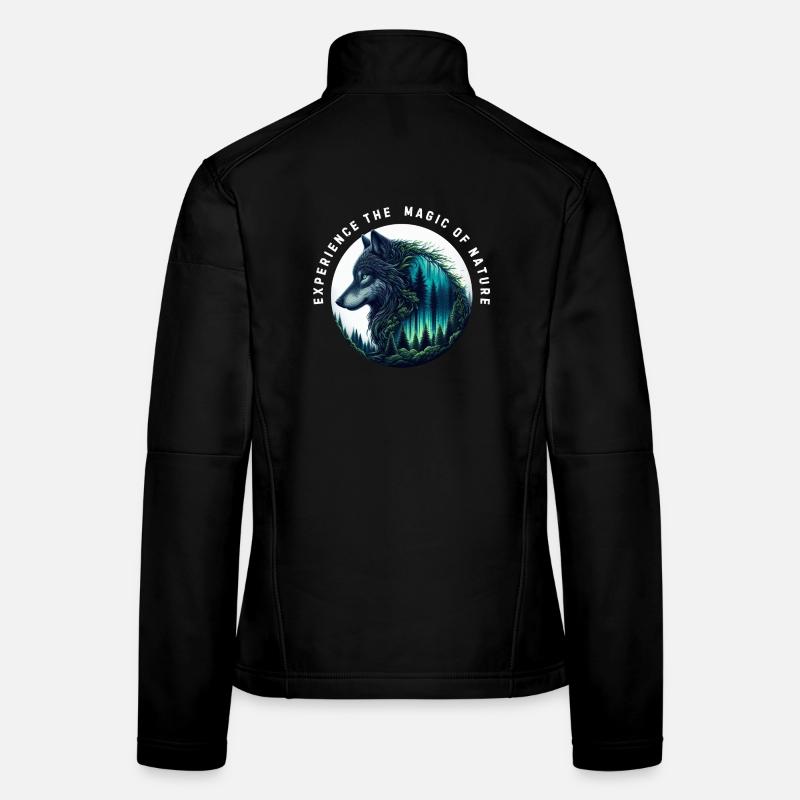 The Magic of Wolf Nature Women's Softshell Jacket