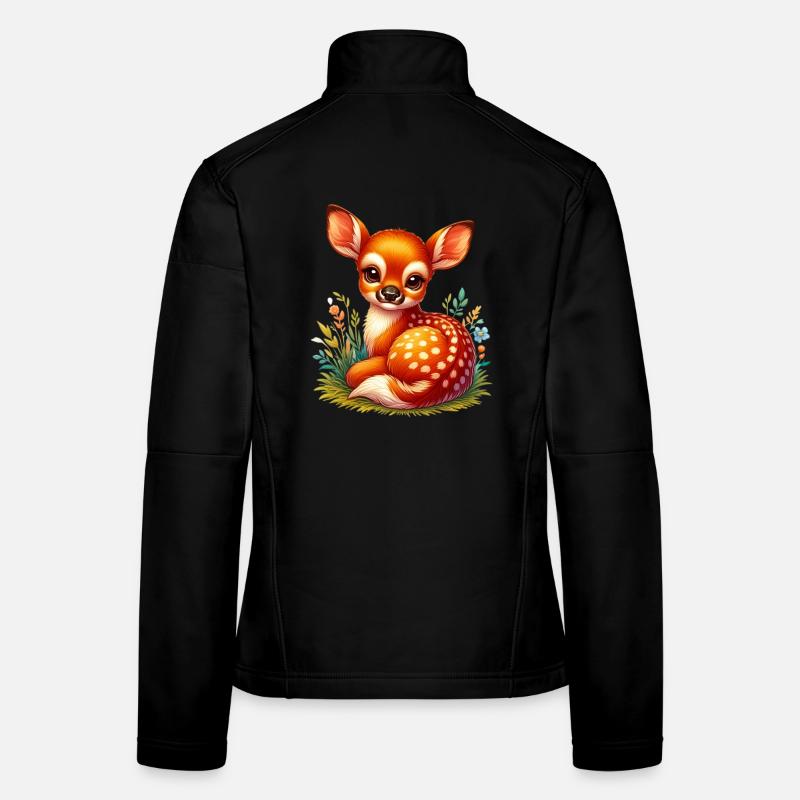 Faon Veste en tissu softshell Femme