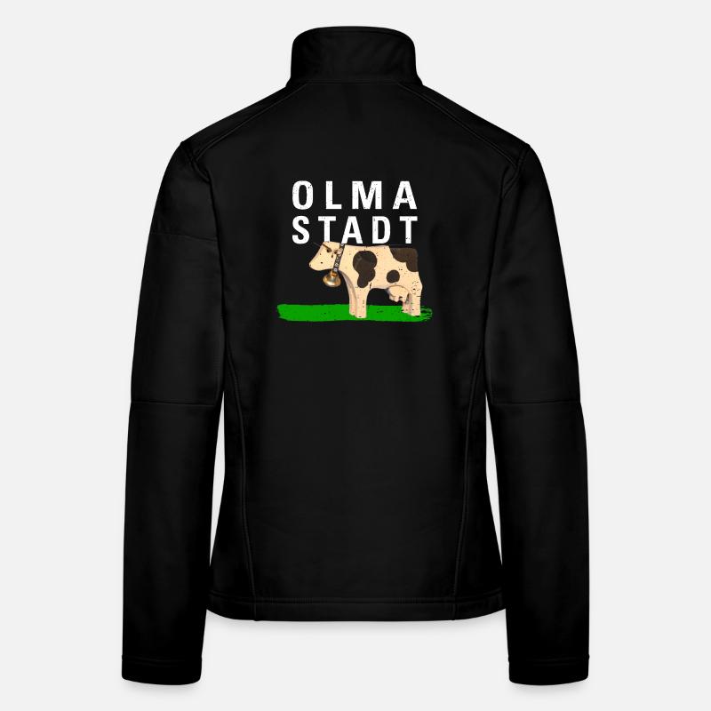 OLMA STADT 2 mit Kuh Frauen Softshelljacke