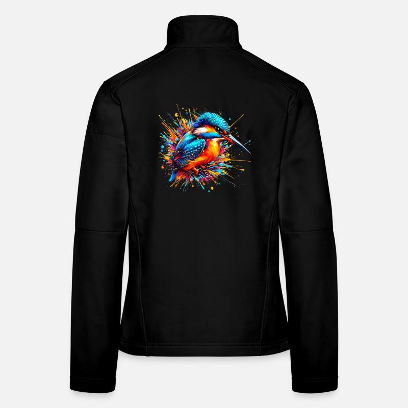 Martin-pêcheur Veste en tissu softshell Femme