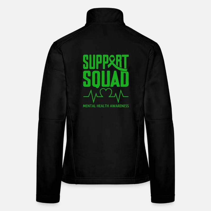 Support Squad Mentale Gesundheit Frauen Softshelljacke