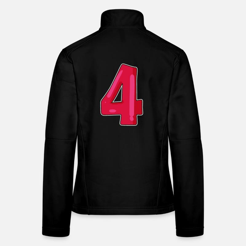 Numéro Numéro Quatre 4 Veste en tissu softshell Femme