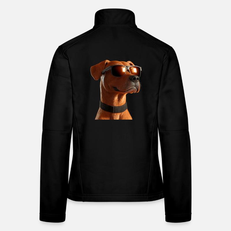 Rhodesian Ridgeback Jagdhund Hunde Stolz Ridgeback Frauen Softshelljacke