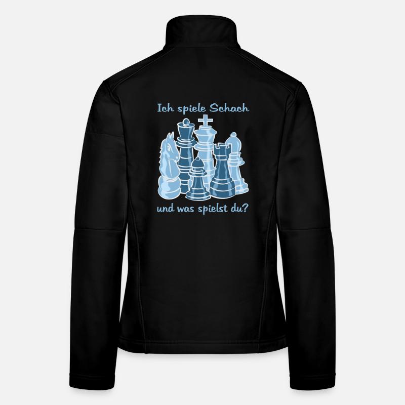 Schach figuren Frauen Softshelljacke