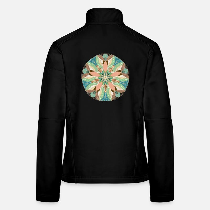 Fisch und Mond Frauen Softshelljacke