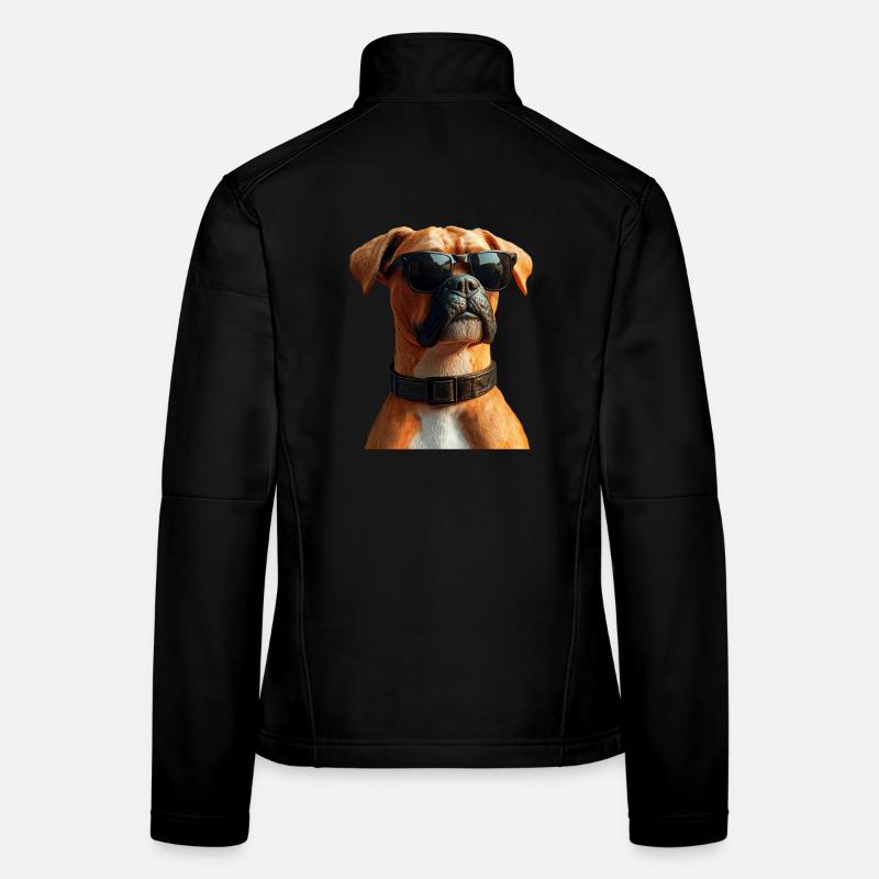 Deutscher Boxer Hunde Boxerverein German Boxer - Frauen Softshelljacke - Schwarz