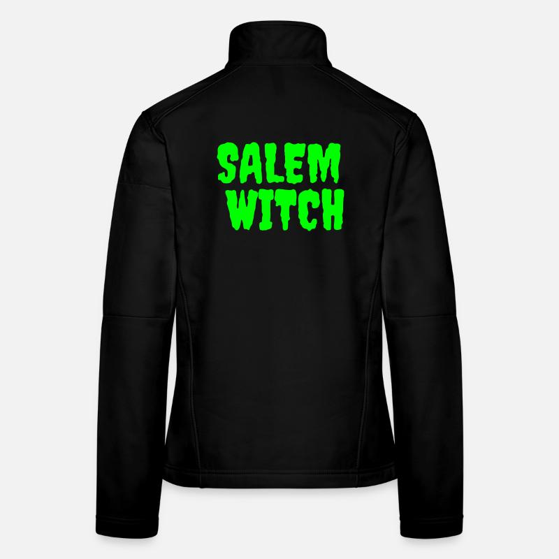 SalemWitch Halloween Design Frauen Softshelljacke