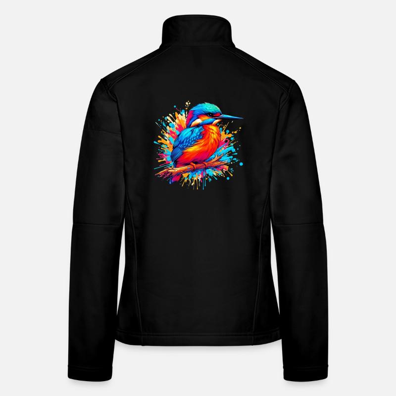 Martin-pêcheur Veste en tissu softshell Femme