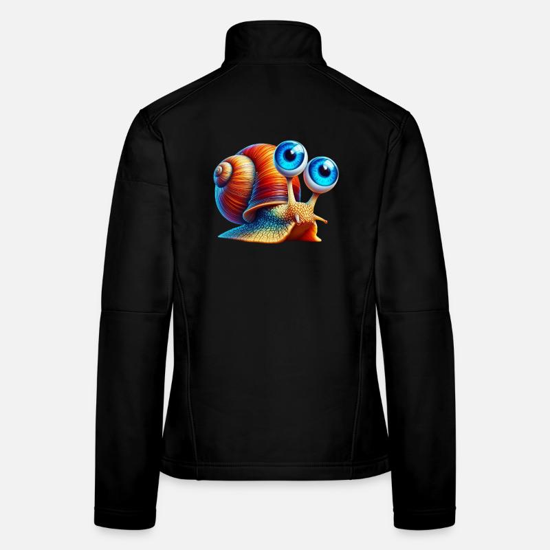 Escargot Veste en tissu softshell Femme