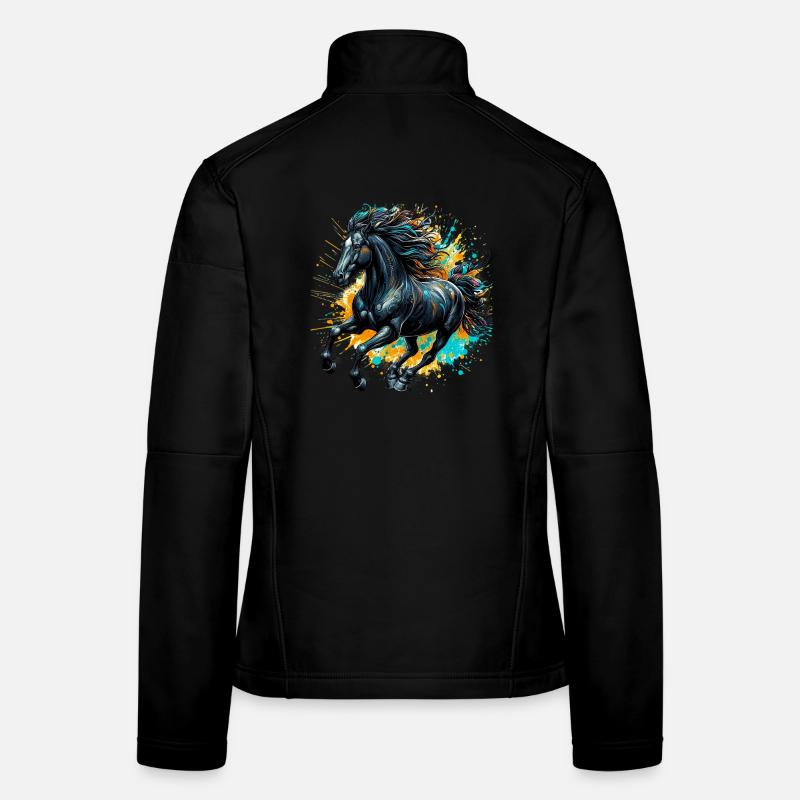 Horse Women's Softshell Jacket