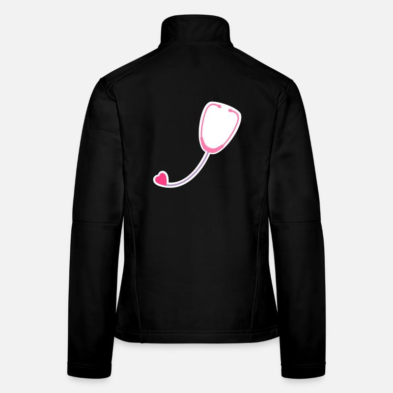 Coloured stethoscope Women's Softshell Jacket