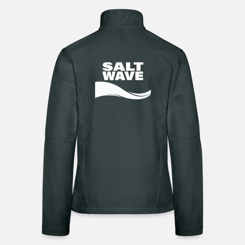 VAGUE DE SEL Veste en tissu softshell Femme