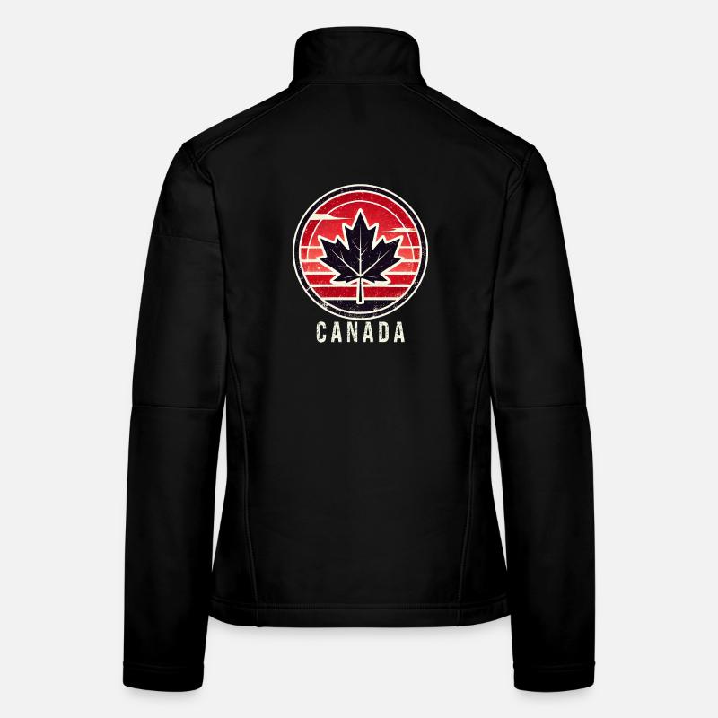 Kanada Ahornblatt Toronto Frauen Softshelljacke