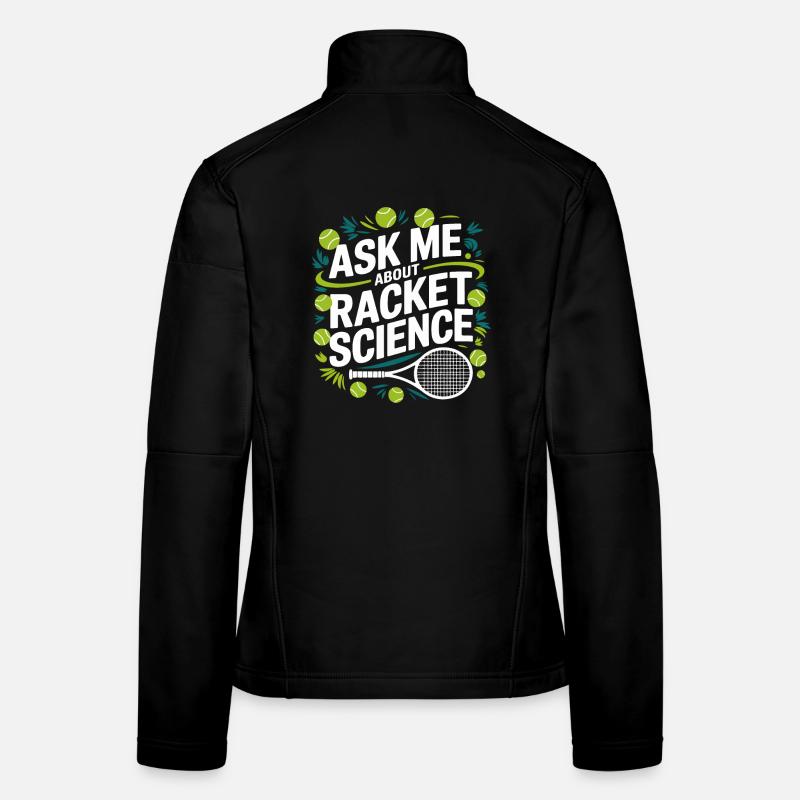 Dicton de la science du racket Veste en tissu softshell Femme