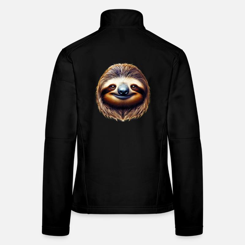 Faultier Frauen Softshelljacke