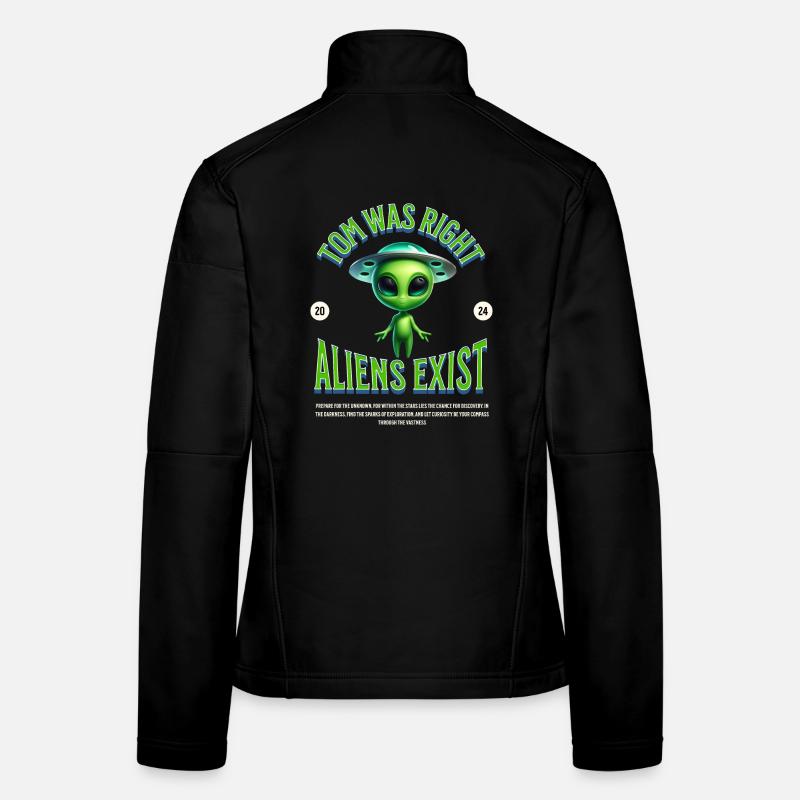 Tom was right - There are alien aliens Women's Softshell Jacket