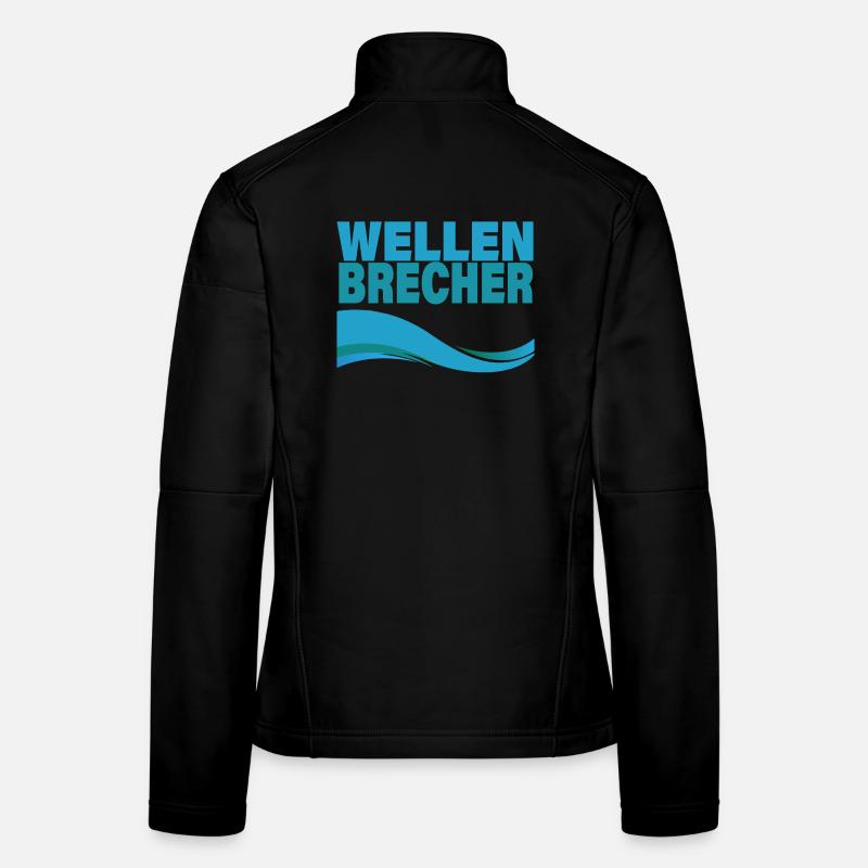 WELLENBRECHER Frauen Softshelljacke