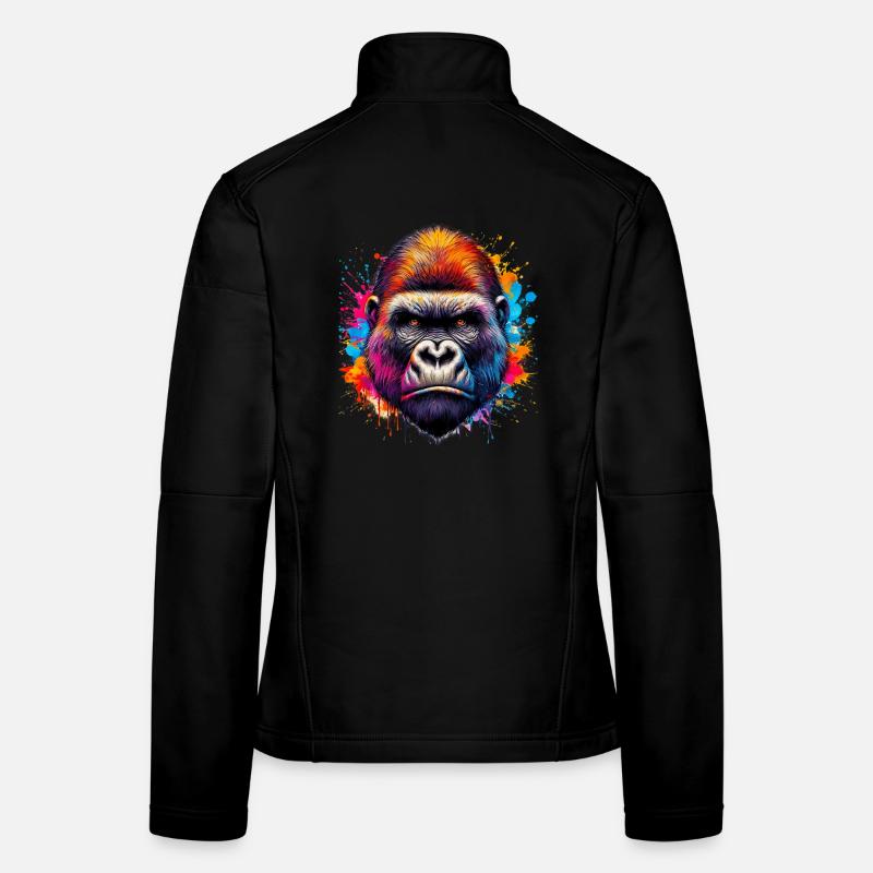 Gorilla Frauen Softshelljacke
