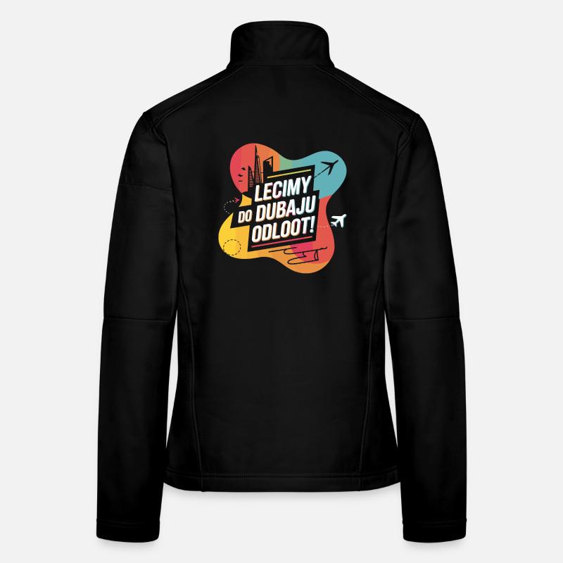 Flug nach Dubai mit DJ Akun Frauen Softshelljacke