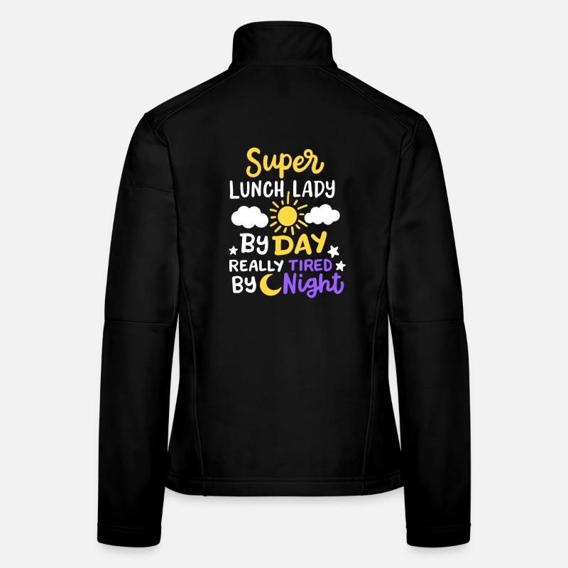 Mittagessen Dame Schule Cafeteria Arbeiter Frauen Softshelljacke