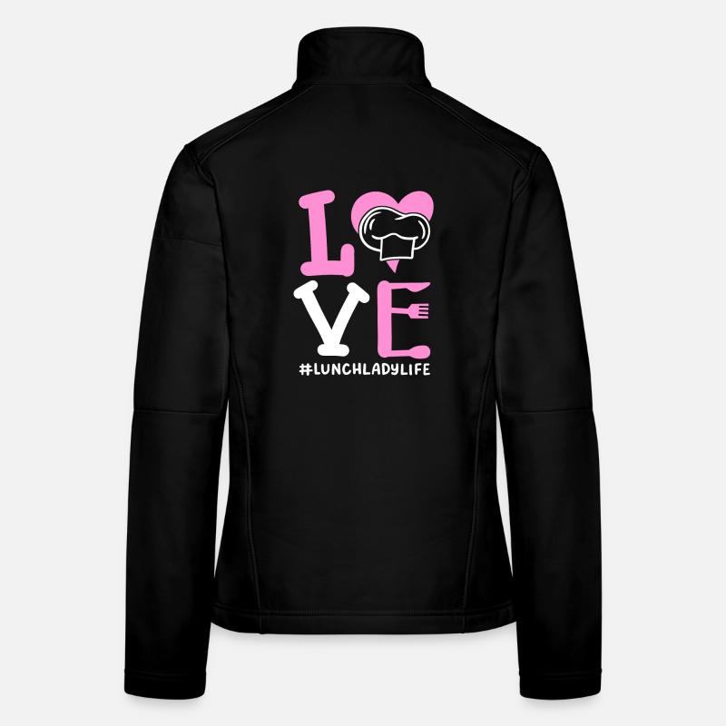 Mittagessen Schule Cafeteria Mitarbeiter Frauen Softshelljacke