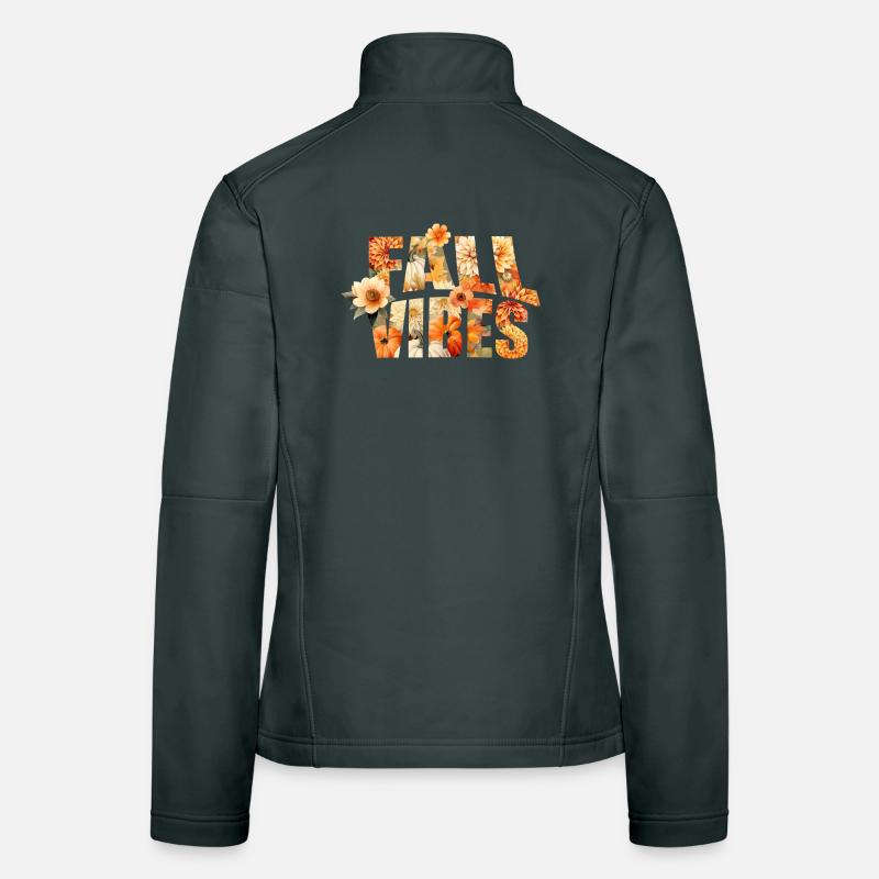 Herbstliche Stimmung Frauen Softshelljacke