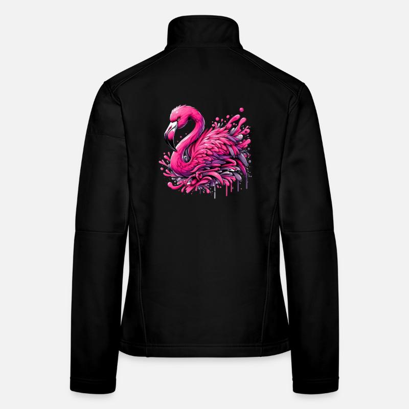 Flamingo Frauen Softshelljacke