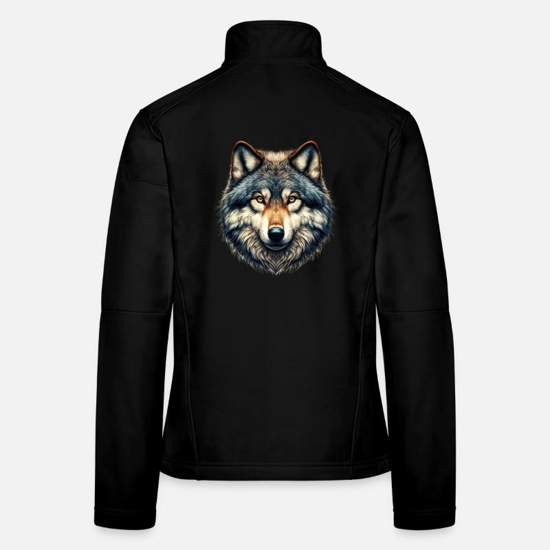 Loup Veste en tissu softshell Femme