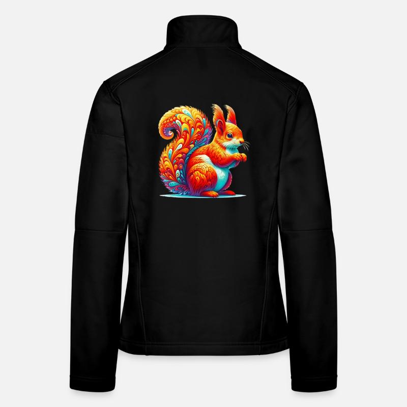 Écureuil Veste en tissu softshell Femme