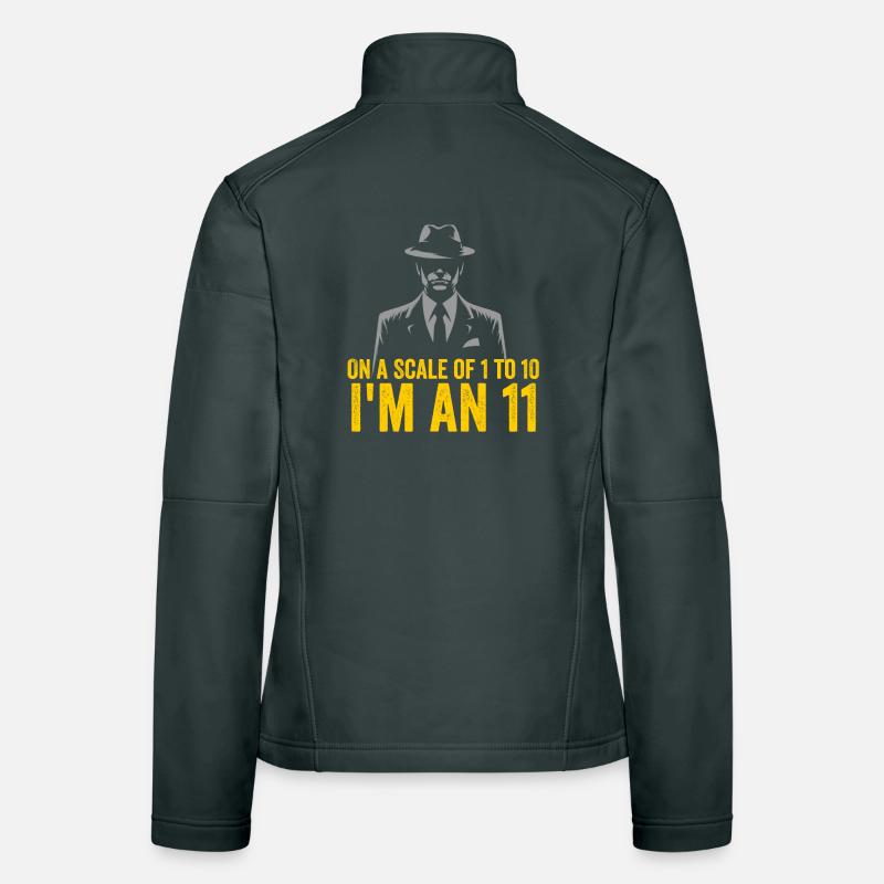 Ich bin eine 11 – Noir Detektiv Frauen Softshelljacke